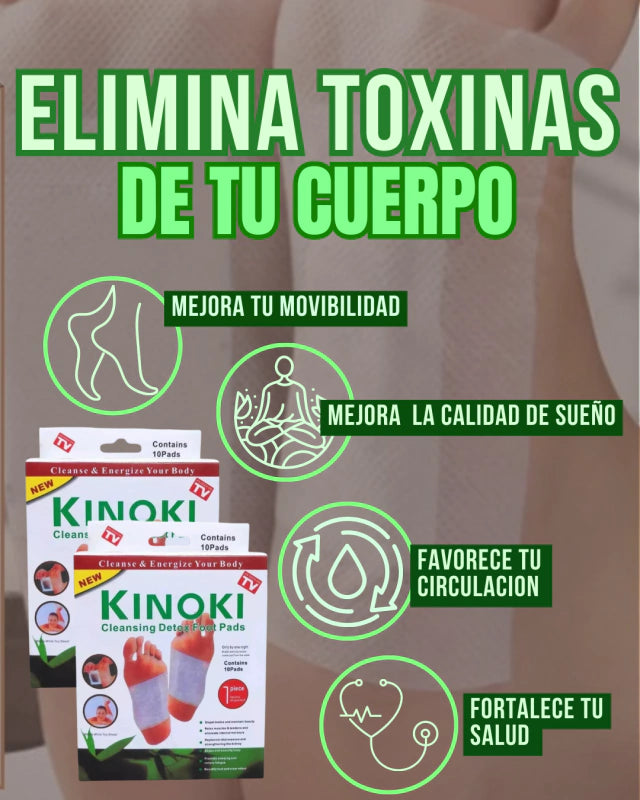 KINOKI™ | 30 PARCHES DESINTOXICANTES