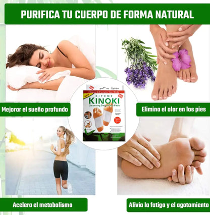 KINOKI™ | 30 PARCHES DESINTOXICANTES